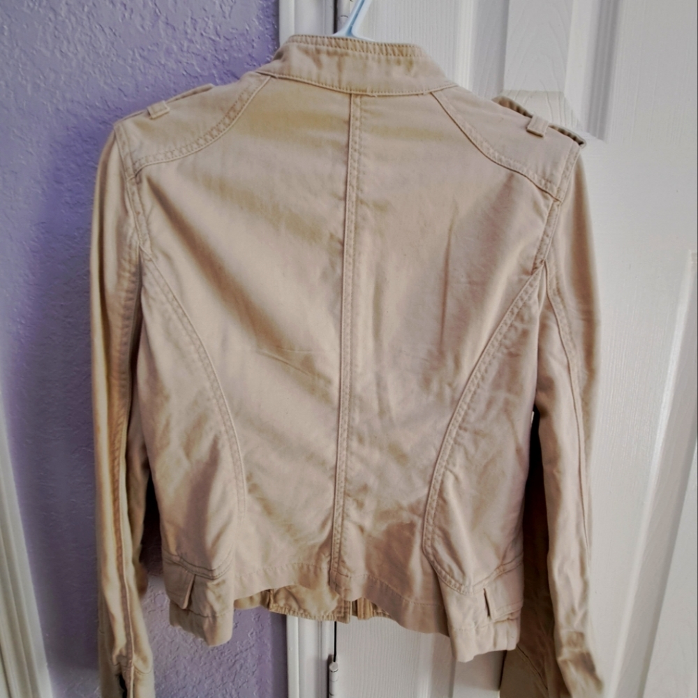 Tan jacket from Express size medium
